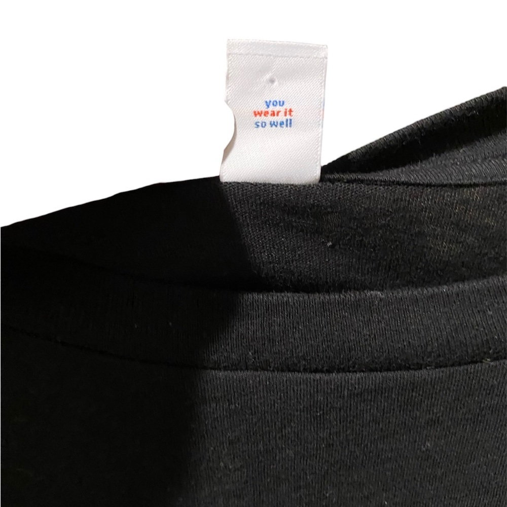 Old Navy Black Flowy Eyelet Sleeve Top Size 2X - Picture 4 of 6
